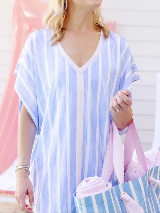 The Beaufort Bonnet Company Other - TBBC Women’s Colada Cover Up Sea Wall Stripe NWT S